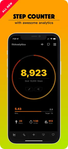 Game screenshot fitAnalytica - Step Counter mod apk