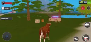 Scary Cow wild Animal Game screenshot #4 for iPhone