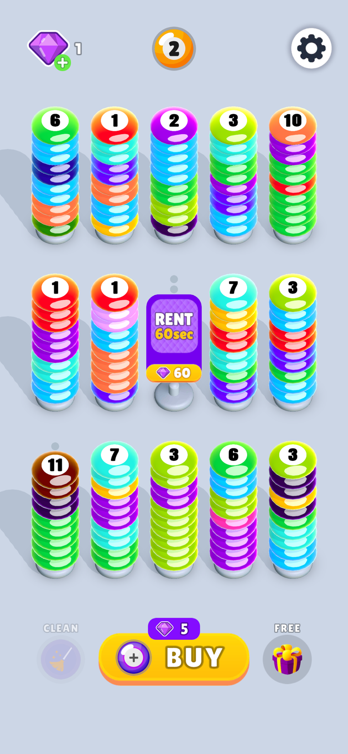 Sort and Merge - Brain Games