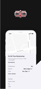 Es Mi Flow Barbershop screenshot #1 for iPhone