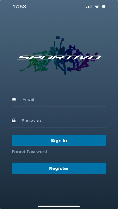 Sportivo Mobile Screenshot