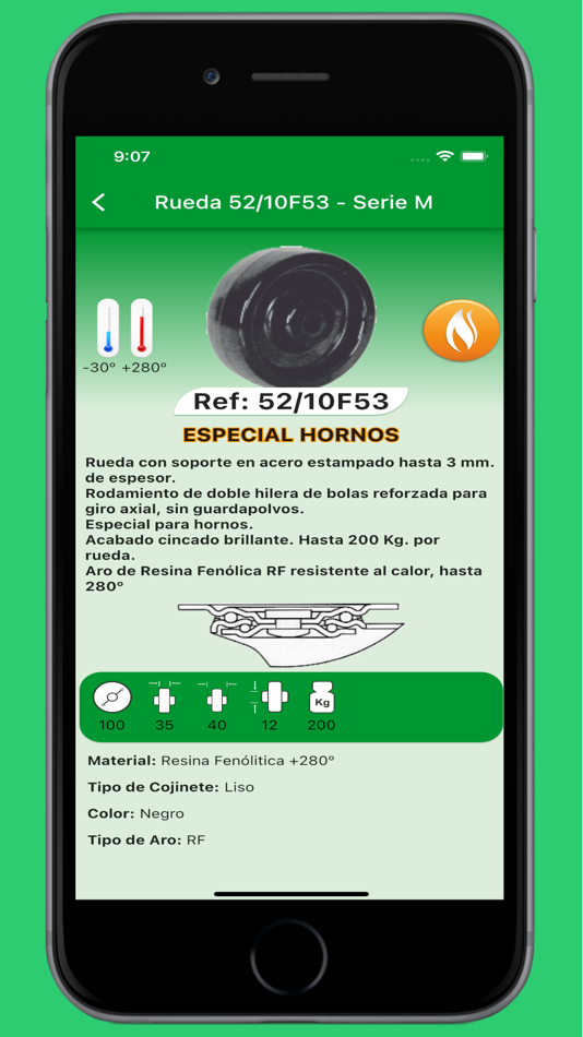 #5. Ruedas GH (iOS) Podle: R.G.H. Cofer S.L.