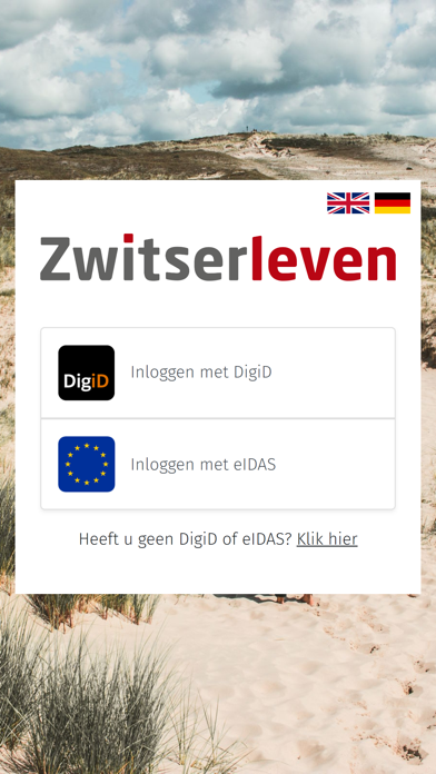 MijnZwitserlevenPensioen Screenshot