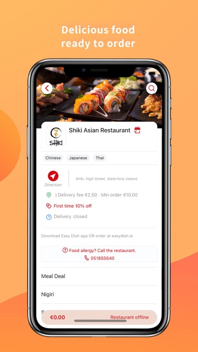 Shiki Asian Restaurant Screenshot