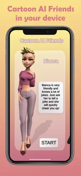 Game screenshot Cartoon AI Friends mod apk