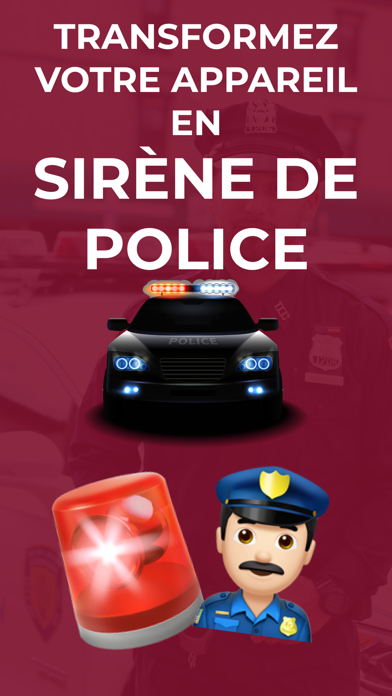 Screenshot #1 pour Police: flash couleur