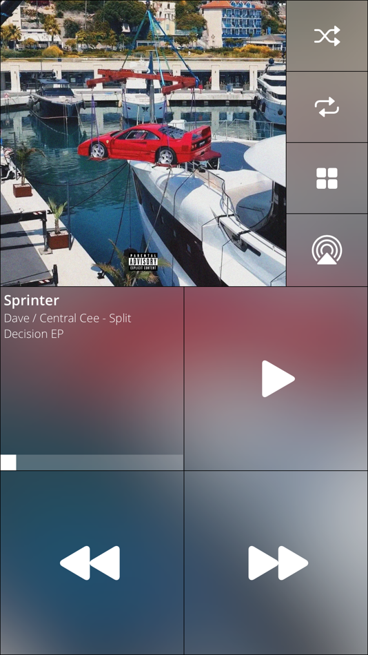#6. Stezza: Simple Music Player (iOS) 由: Foobar Creative