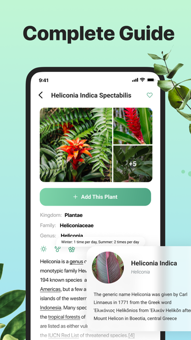 The Plant Identifier & Care Screenshot