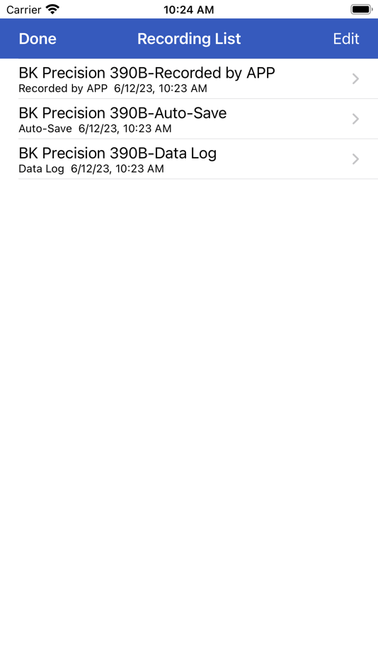 #2. BK Precision Link (iOS) بواسطة: B&K Precision