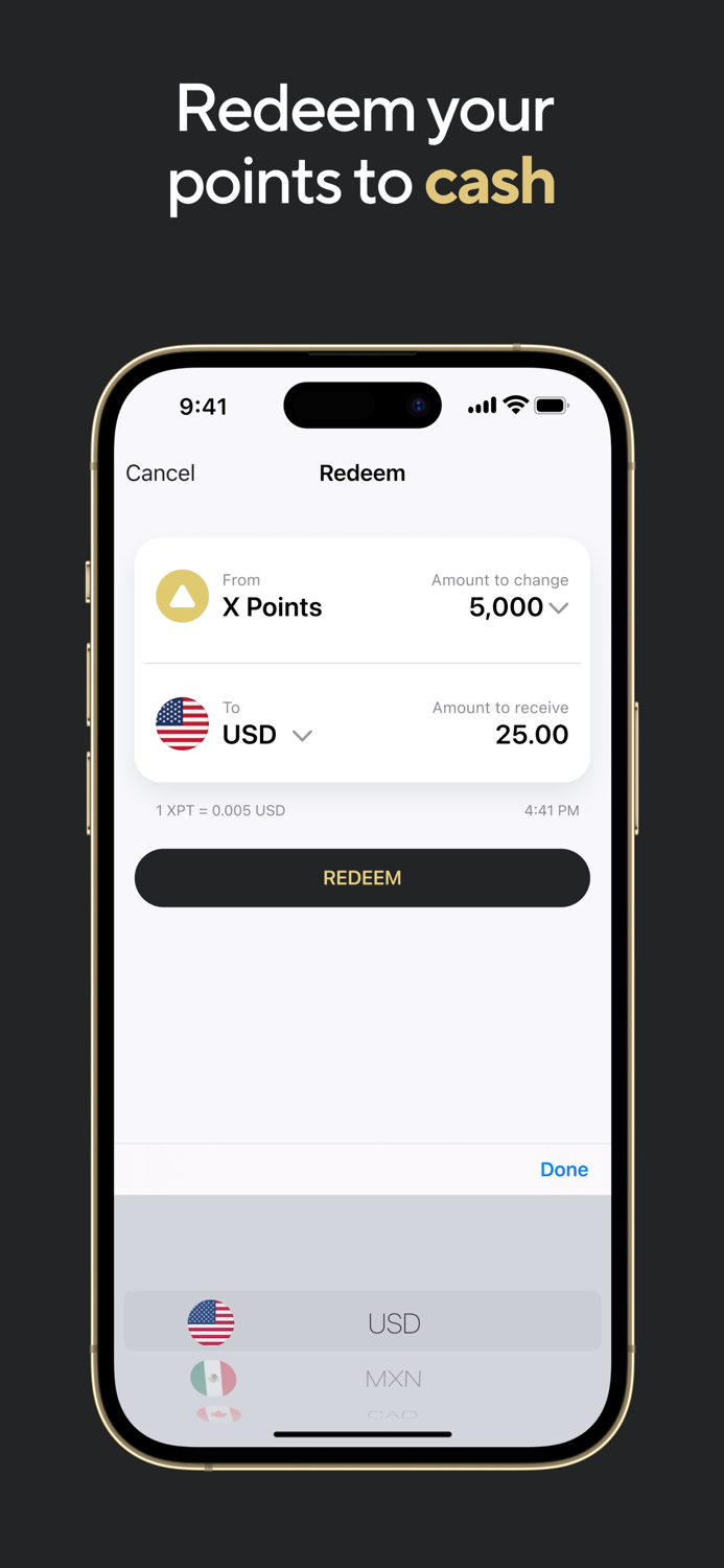 X World Wallet Visa Card