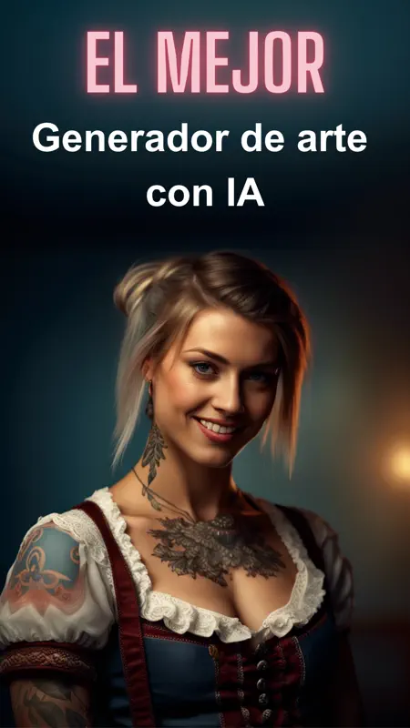Arte IA: Texto Imagen Realista screenshot 1 of 4
