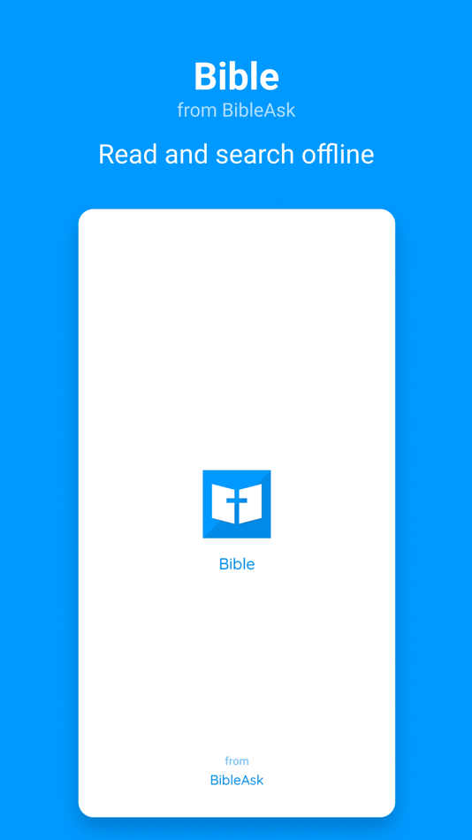 #1. Bible: read and search offline (iOS) 게시자: BibleAsk