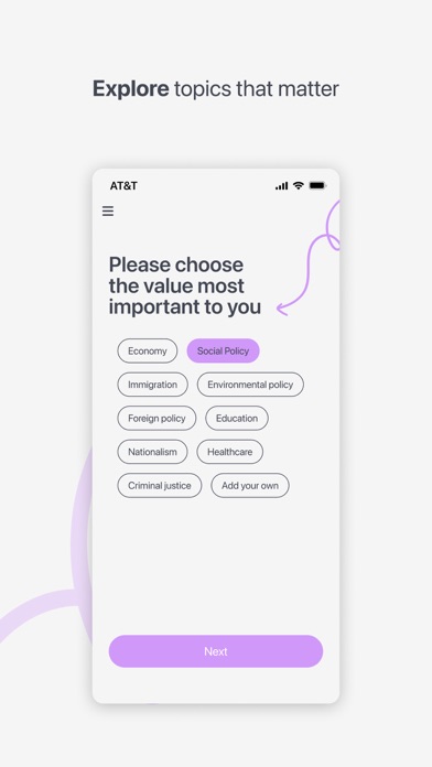 VOTR Private Voting Assistant Screenshot