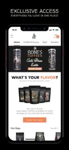 Bones Coffee screenshot #2 for iPhone