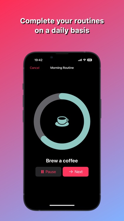 RoutineUp: Develop good habits