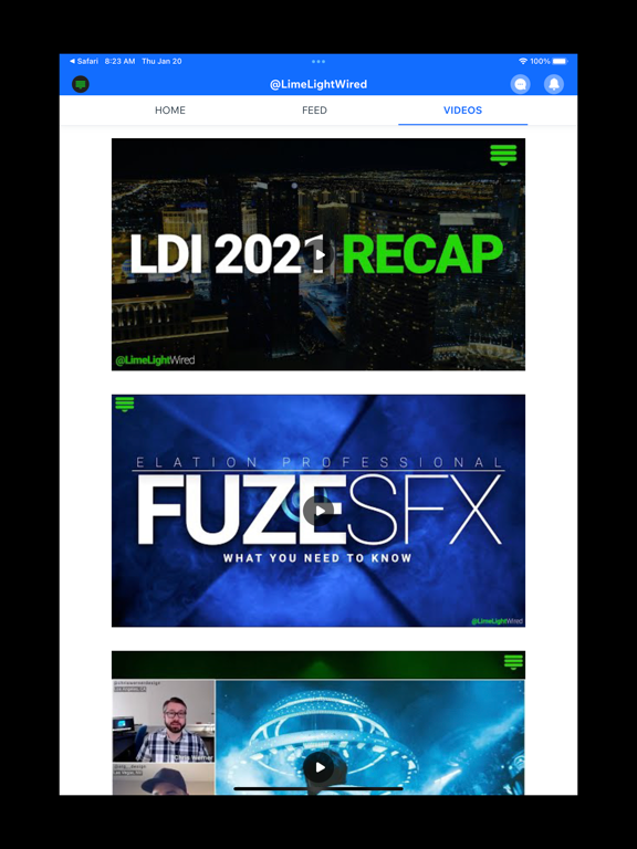 @LimeLightWired iPad screenshot 3 - Magazines & Newspapers app