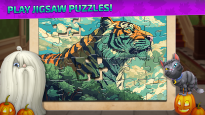 Jigsaw Puzzle Halloween Decor Screenshot