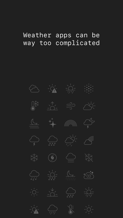 Lazy Weather: colder or warmer Screenshot