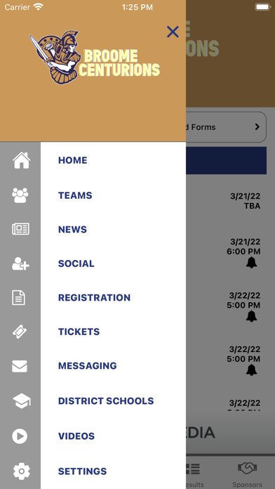 Broome Centurion Athletics Screenshot