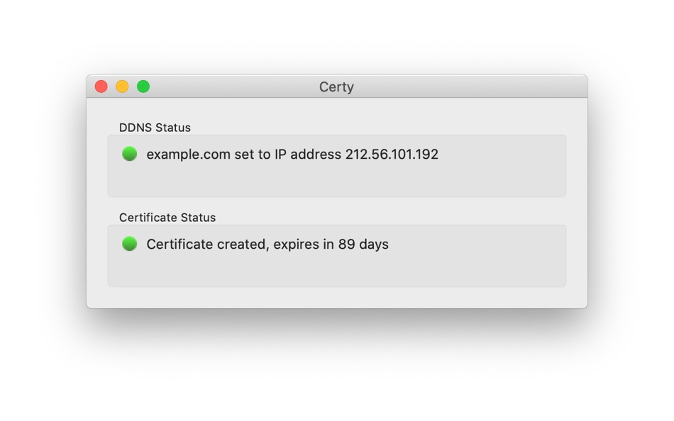 #2. Certy (macOS) 由: Ben Software Ltd