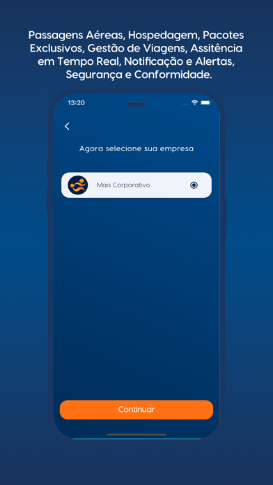 Mais Corporativo - Viagens Screenshot