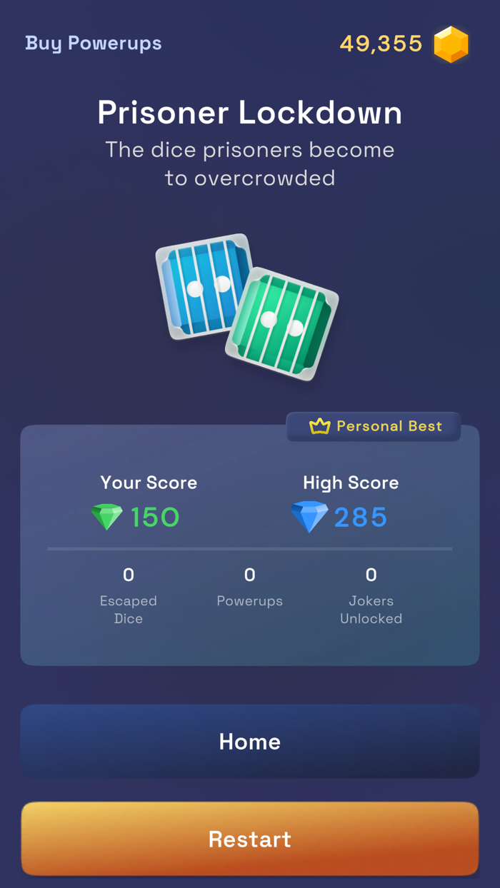 Dice Prisoners - Match Numbers