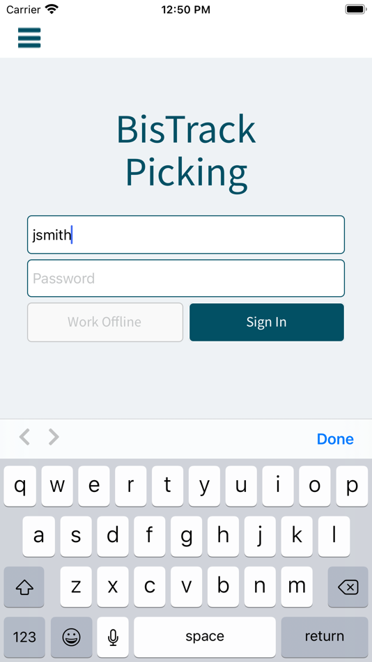 #1. BisTrack Picking (iOS) 来自: Epicor