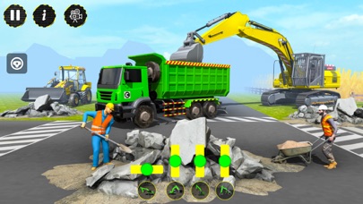 都市道路建設 3D ゲームのおすすめ画像2