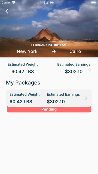 TravelX - Get Paid To Travel Screenshot