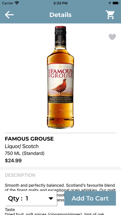 Cellar Door Wine & Spirits Screenshot