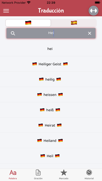 German Spanish Screenshot
