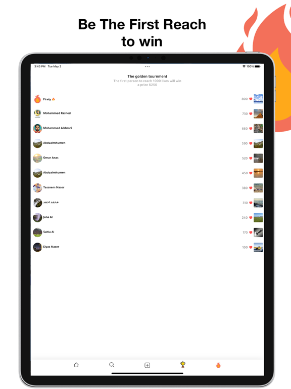 Firely iPad screenshot 2 - Social Networking app