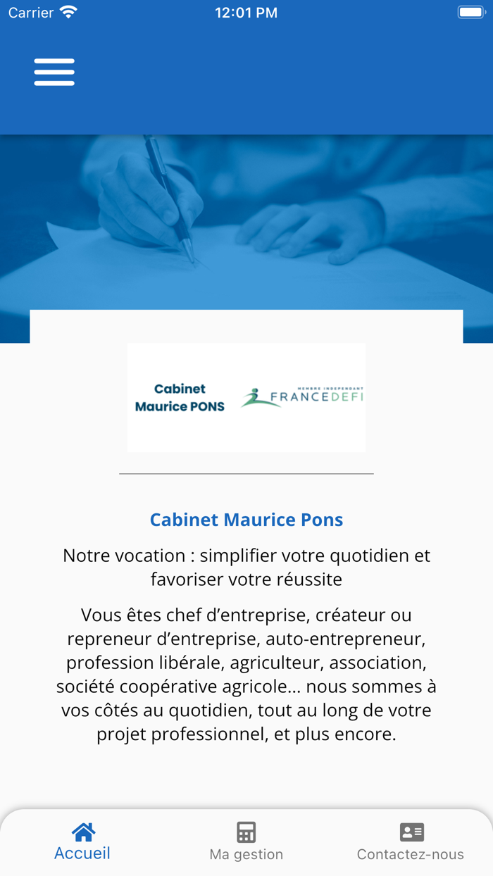 Cabinet Maurice Pons