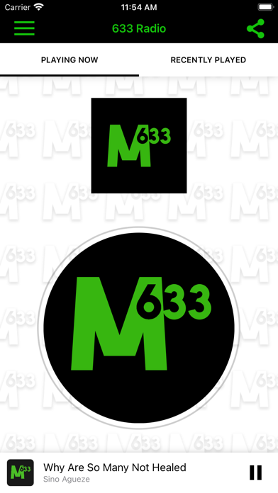 633 Radio Screenshot