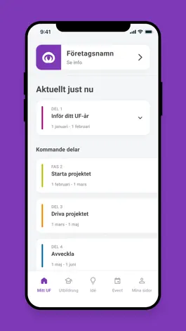 Game screenshot Mitt UF-företag apk