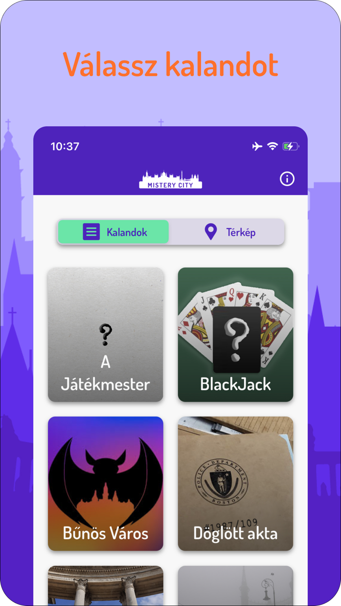 MisteryCity - Városi nyomozás