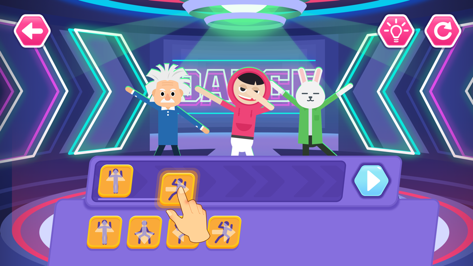 Dance Party Coding for kids - 1.0.6 - (iOS)