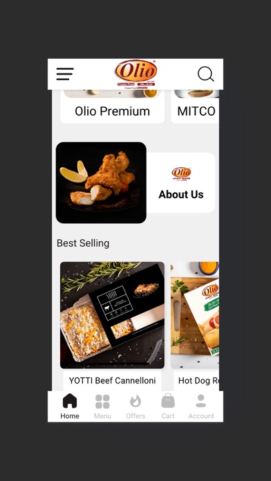 Olio Food Screenshot