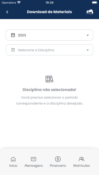 FDSBC Aluno Screenshot