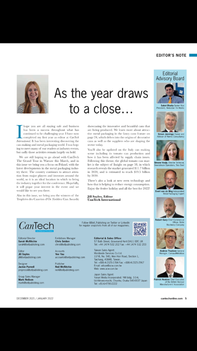 CanTech International Screenshot