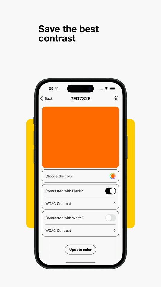 #4. Farbe - Palette collection (iOS) By: Mariana de Souza Lukasinski