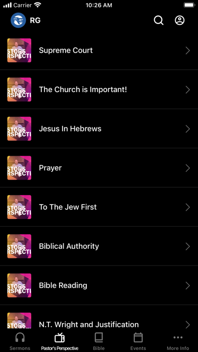 Screenshot 2 of Redeeming Grace App