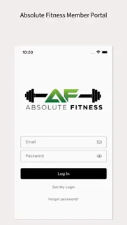 absolute fitness member iphone screenshot 1