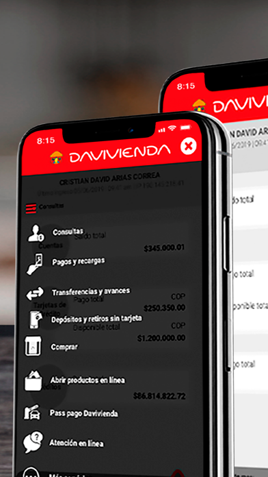 Davivienda Móvil Screenshot