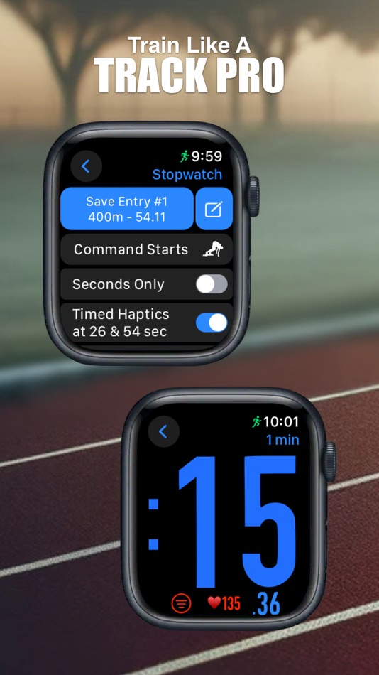 #2. Dash Timer: Track & Field + (iOS) 由: David Voland