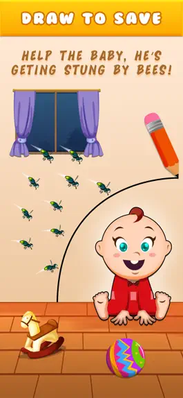 Game screenshot Baby Games : Draw to Save mod apk