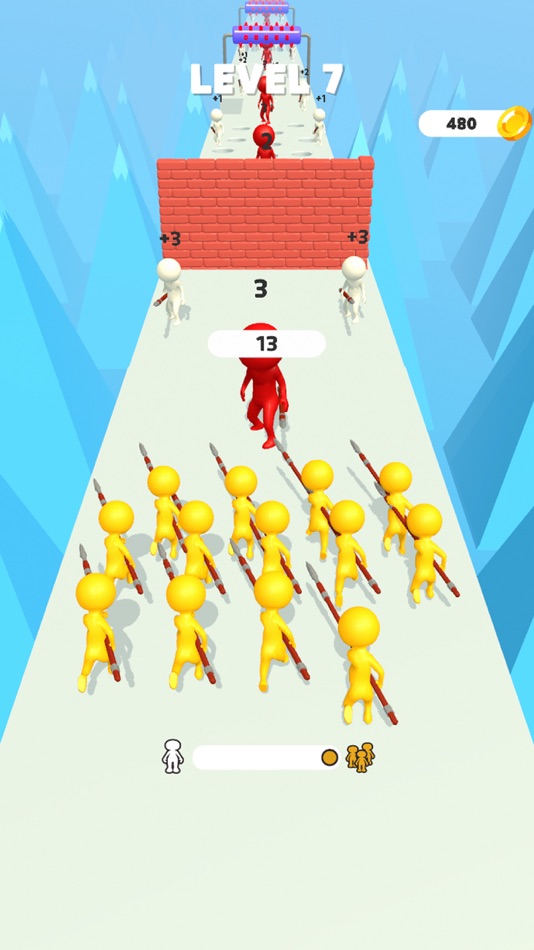 #6. Spear Rush! (iOS) 由: Core Game Studio