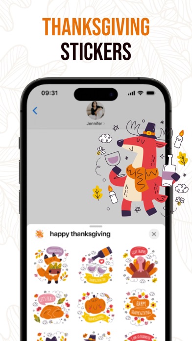 celebrate a happy Thanksgiving Screenshot