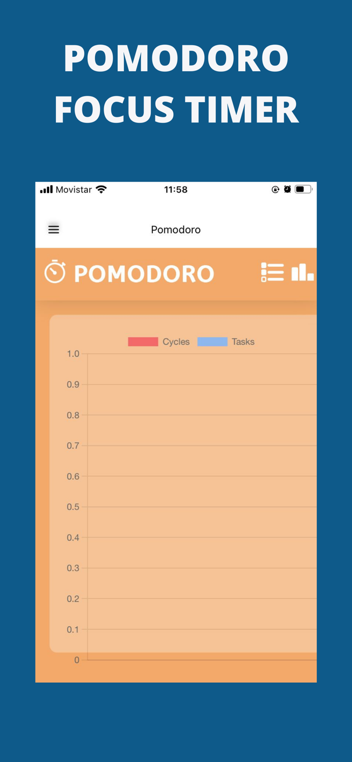 Pomodoro Focus Timer App