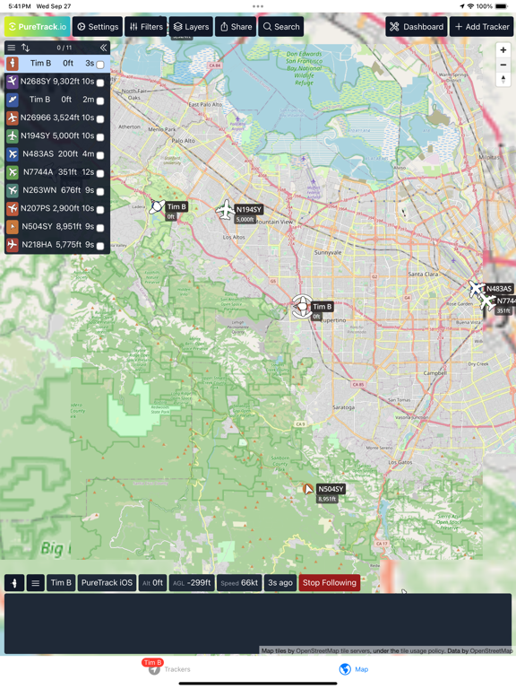 Screenshot #6 pour PureTrack GPS Tracker
